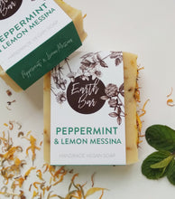 Load image into Gallery viewer, Peppermint & Lemon Messina Soap