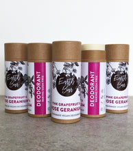 Load image into Gallery viewer, Pink Grapefruit & Rose Geranium Deodorant - Baking Soda Free