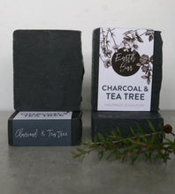 Load image into Gallery viewer, Charcoal & Tea Tree Antibacterial Face Cleanse Soap for Acne