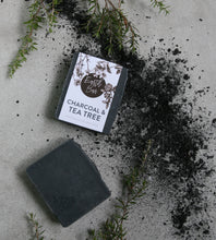 Load image into Gallery viewer, Charcoal & Tea Tree Antibacterial Face Cleanse Soap for Acne