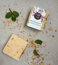 Load image into Gallery viewer, Peppermint &amp; Lemon Messina Soap
