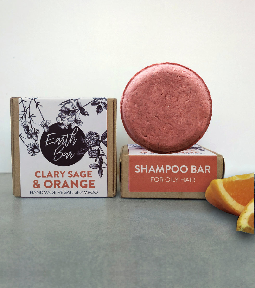 Clary Sage & Orange Shampoo Bar - For Oily Hair