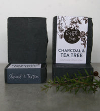 Load image into Gallery viewer, Charcoal &amp; Tea Tree Antibacterial Face Cleanse Soap for Acne