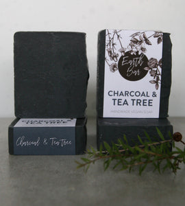 Charcoal & Tea Tree Antibacterial Face Cleanse Soap for Acne