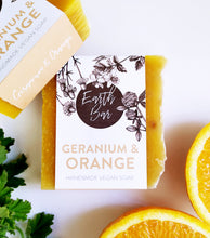Load image into Gallery viewer, Geranium and Orange Soap