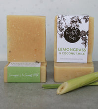 Load image into Gallery viewer, Lemongrass and Coconut Milk Soap