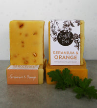Load image into Gallery viewer, Geranium and Orange Soap