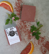Load image into Gallery viewer, Pink Clay and Rose Geranium Face Cleanse Soap
