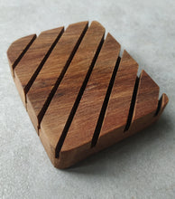 Load image into Gallery viewer, Recycled Wood Soap Tray